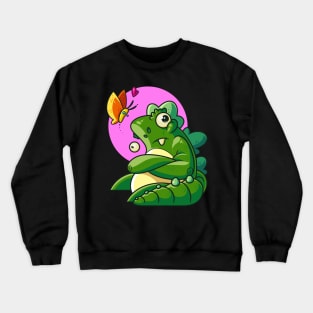 Unamused Godzilla Crewneck Sweatshirt